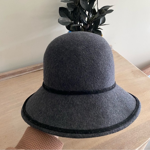 Scala Grey Wool Felt Hat One - Picture 1 of 10
